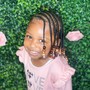 Braids w/ Natural Hair + Beads (Kids: Ages 5-13)