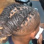 Men’s cornrows