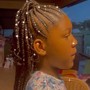 Kid's Braids/ hair added