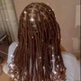 medium Knotless braids