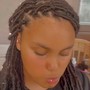 Small Knotless braids