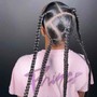 Sleek ponytail/ Barbie ponytail