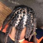 Medium Knotless Braids