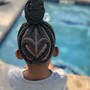 Kid's Braids No added Hair