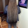 Dye and straightening