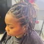 2 Strand Twist w Extension Hair