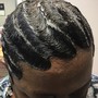 Cornrow extension