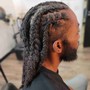 Loc Re-twist Shoulder length and longer