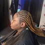 2 feed-in braids HAIR  INCLUDED