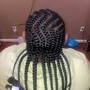 Add LENGTH to Cornrows (62"-72" Thigh)