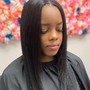 Closure wig install