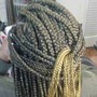 Small Knotless Box Braids