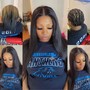 Lace frontal install