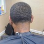 Mens Haircut w/ shampoo, Hottowel Face/Neck Massage