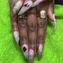 Embedded nail art