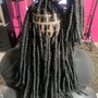 Medium Tribal/Fulani Braids OR (Bob)