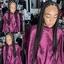 Large Knotless Individual Braids