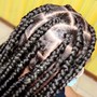 Knotless Braids w. Hair included