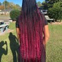 Small Knotless Braids