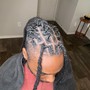 Small Knotless Braids