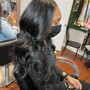 Half Up Half Down Sew In