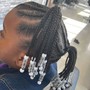 6-8Wig braids (foundation braids)