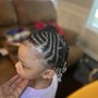 Kid's Braids w/ braiding hair