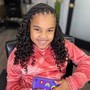 Kids’ Med. KNOTLESS braids