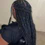 Small Knotless Braids