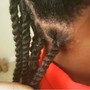 Feed in Braid Ponytail