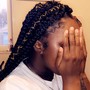 Braids (knotless,singles)