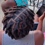 Instant Locs short hair or half head