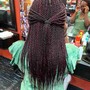 Takedown weave