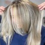 Full Highlights or balayage on thick hair medium length