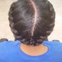 Updos-ponytail etensions