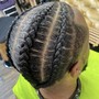 Updo Ponytail w/ Tracks