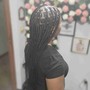 Large Island Twists w/Curly Hair