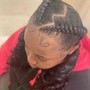 2 feed in braids