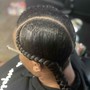 2 feed in braids