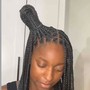 Small Knotless Braids