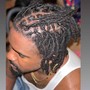 Half Head Loc Retwist