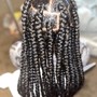 Cornrows for wig install