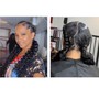 Partial Weave with braided Bantu knots