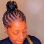 Natural Hair  Box Braids