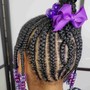 Kids Natural Braids w/Beads