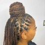 Knotless Box Braids (med), Women's Cut