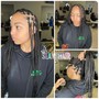 Medium Knotless Braids