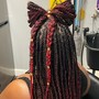 Stitch Style for Natural Hair Cornrows