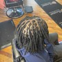 Kid loc retwist w/style with lining (3-12 years old)