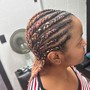 Pixie braids bob